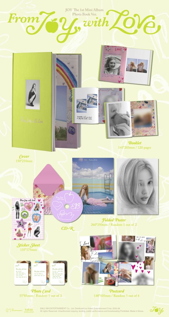1ST MINI ALBUM [FROM JOY, WITH LOVE]
