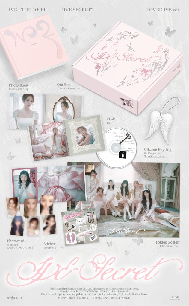 4TH MINI ALBUM [IVE SECRET] (LOVED IVE VER.)