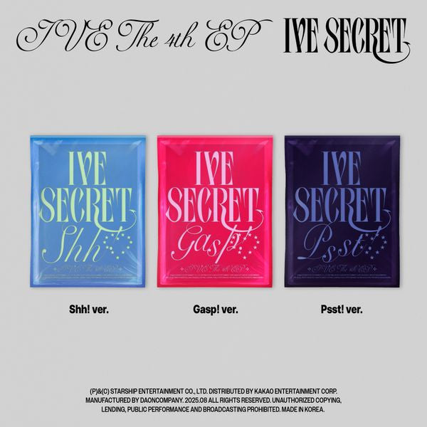 MINI ALBUM [IVE SECRET]