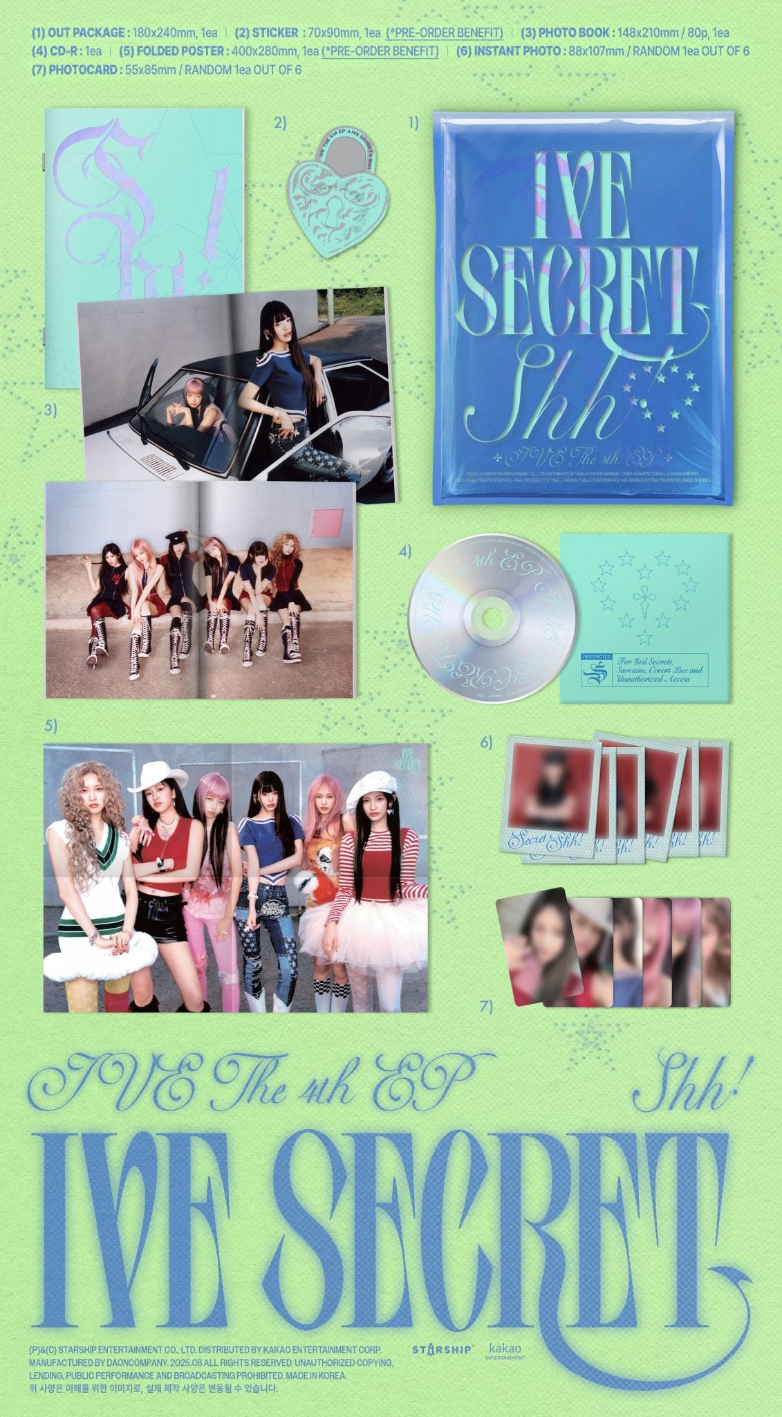 MINI ALBUM [IVE SECRET]