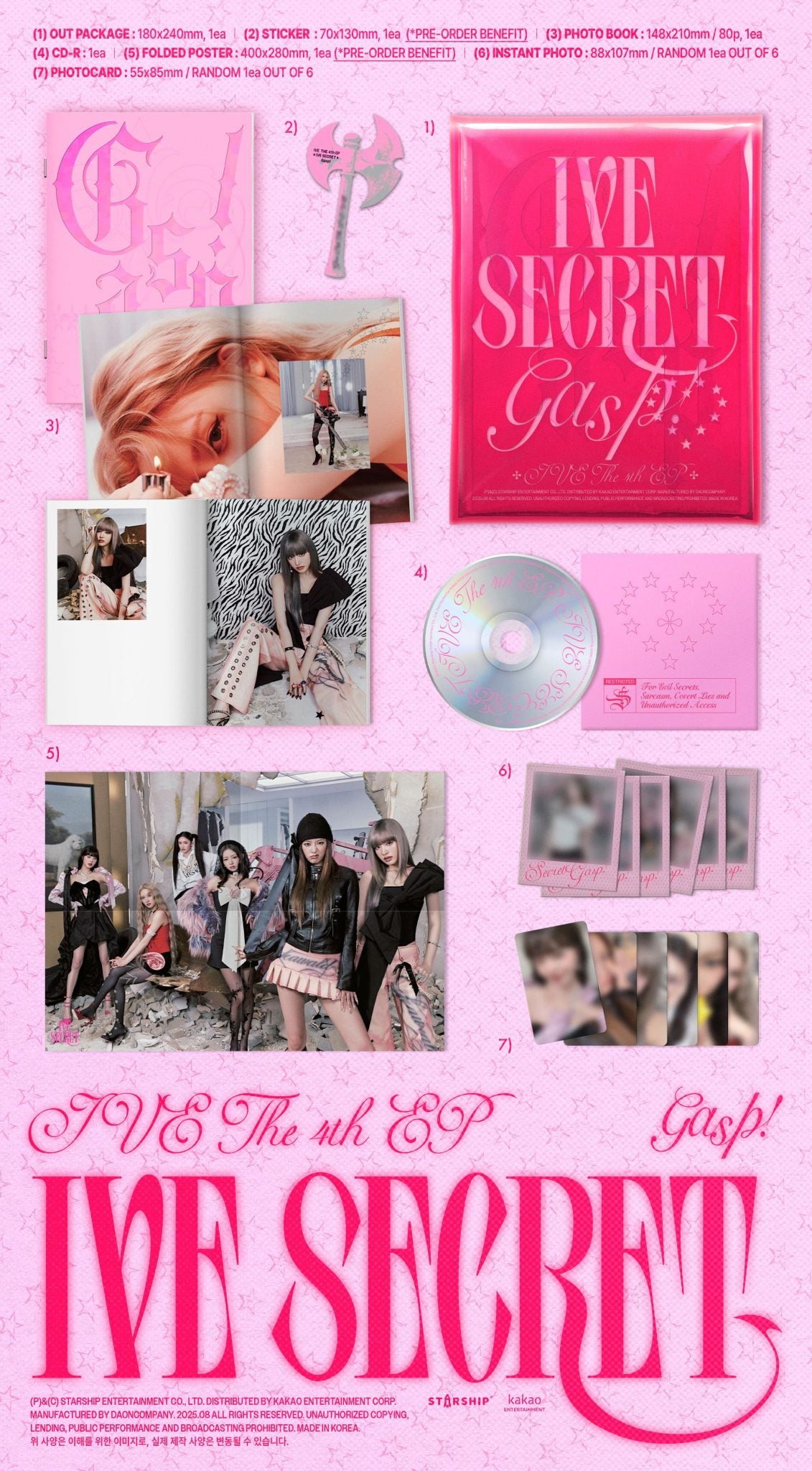 MINI ALBUM [IVE SECRET]