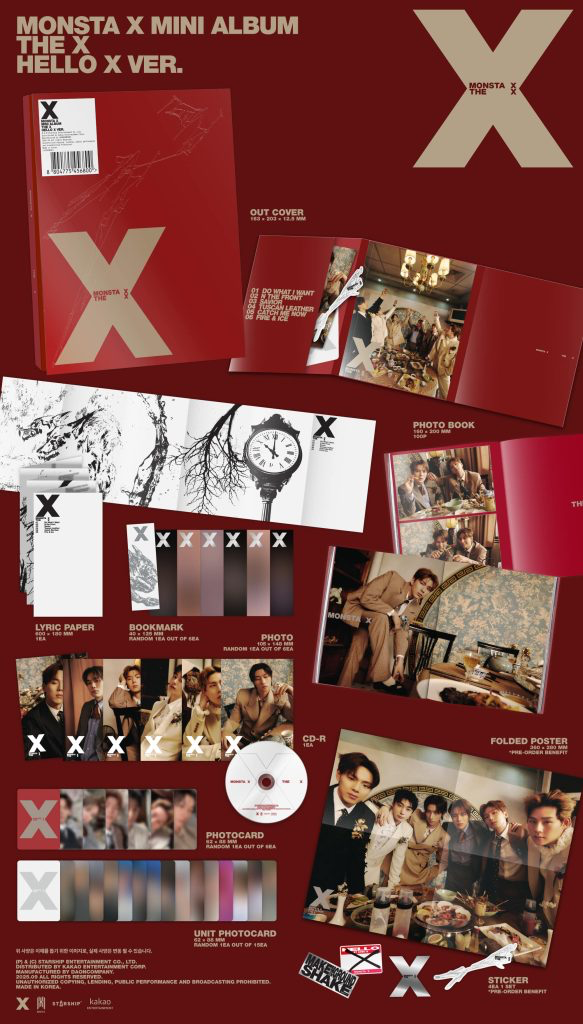 13th mini album [THE X]