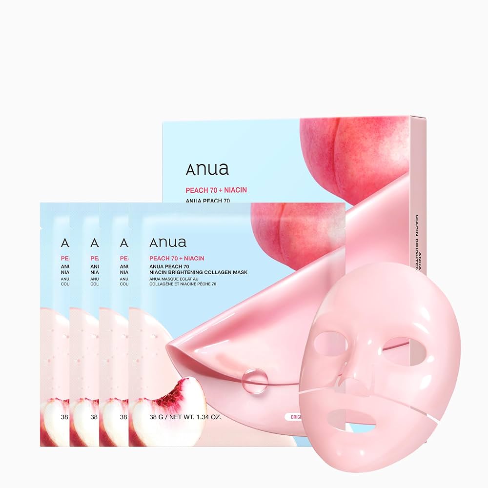 PEACH 70 NIACIN BRIGHTENING COLLAGEN MASK BOX