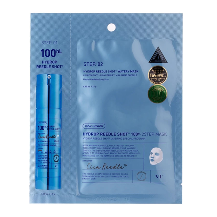 HYDROP REEDLE SHOT 100 2STEP HYDROGEL MASK
