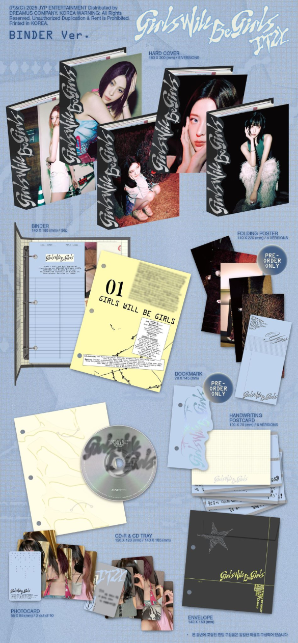 GIRLS WILL BE GIRLS (BINDER VER)