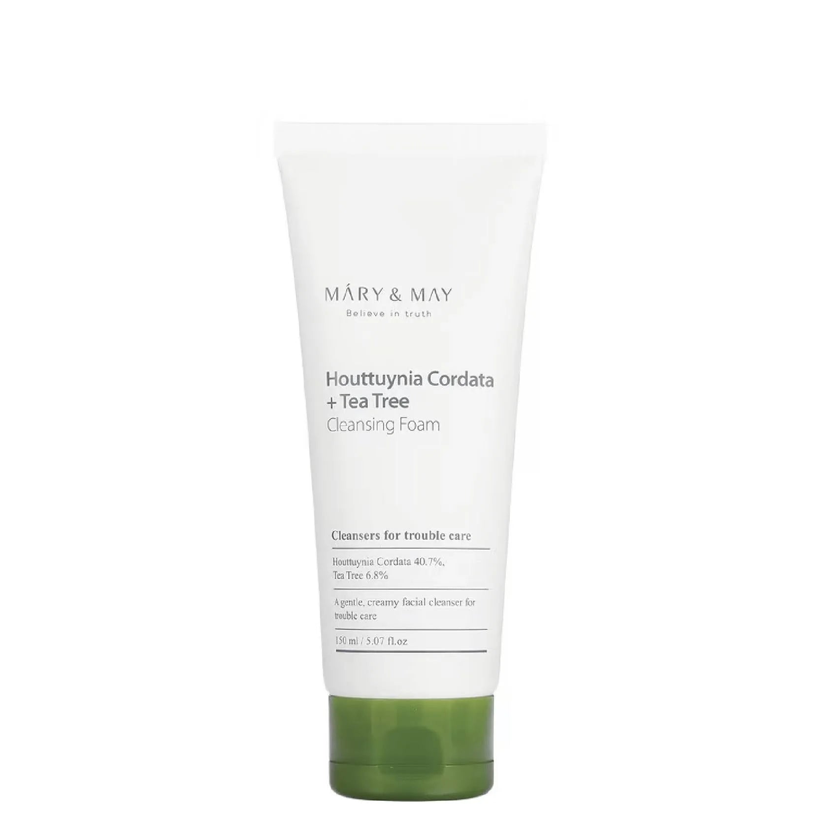 Houttuynia Cordata + Tea Tree Cleansing Foam
