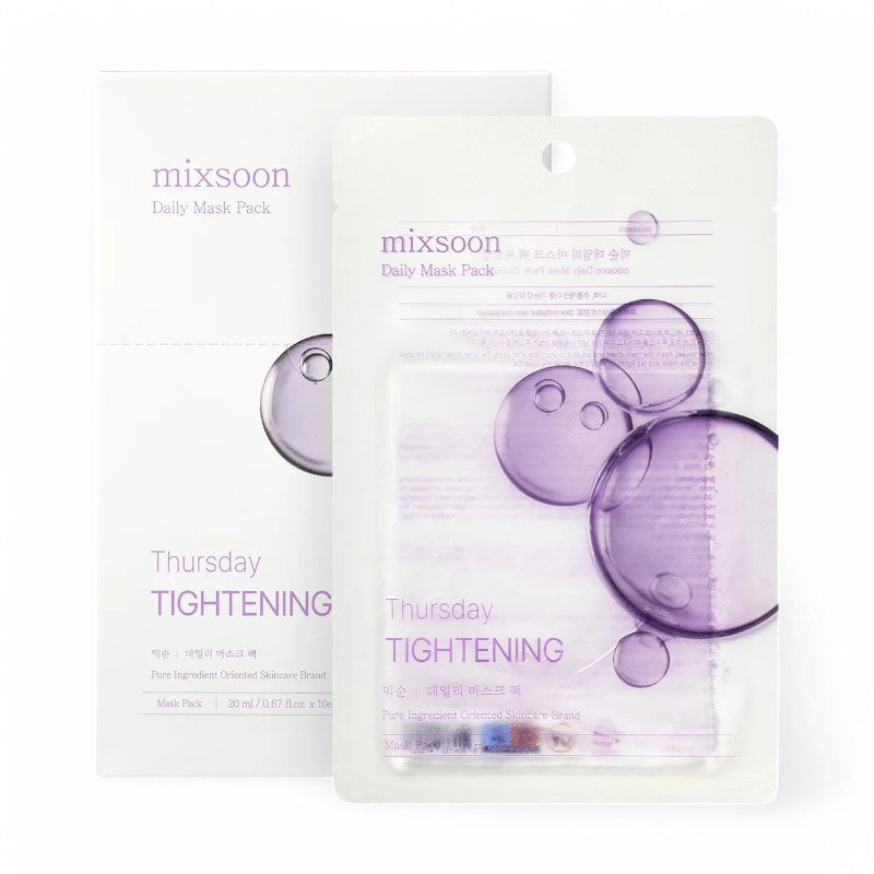Daily Mask Pack 10 Sheets Set - 7 Types