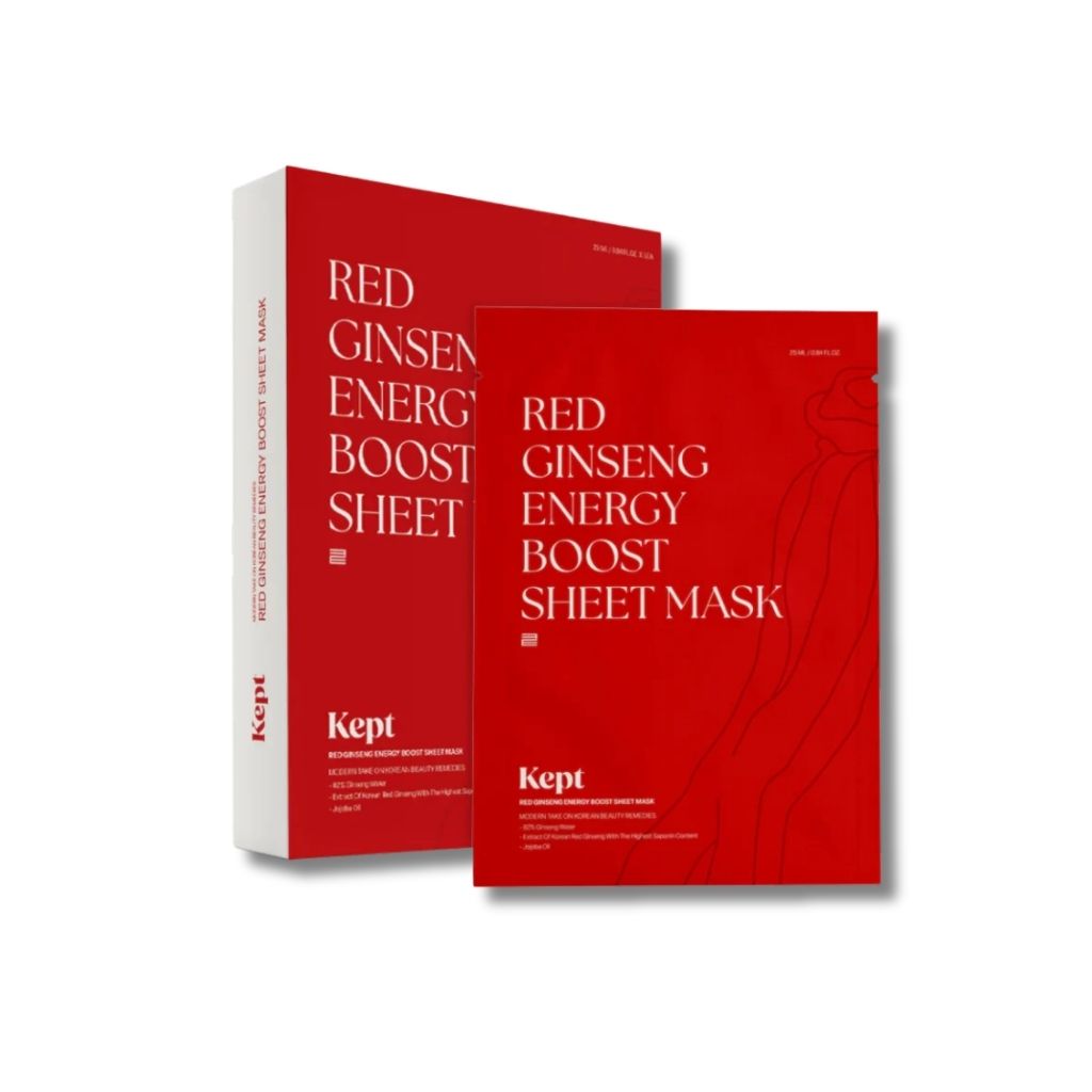 Red Ginseng Energy Boost Sheet Mask