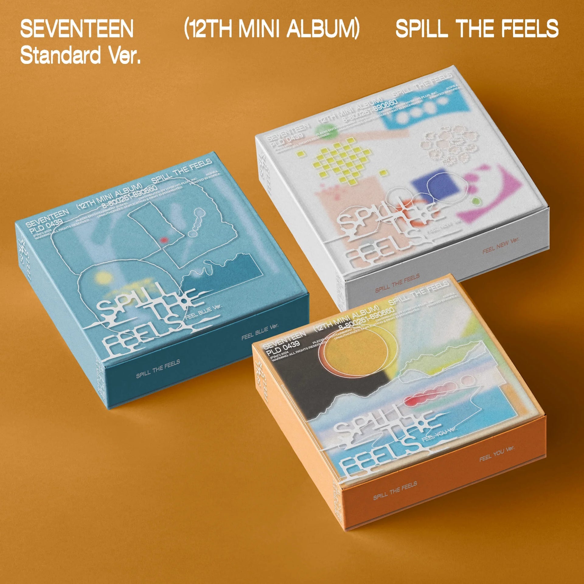 SEVENTEEN - 12th Mini Album [SPILL THE FEELS]