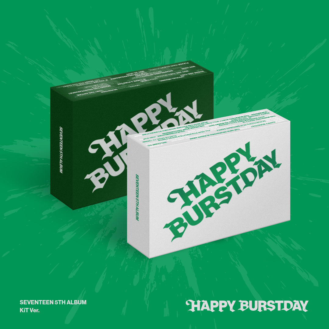 5th Album [HAPPY BURSTDAY](KiT Ver.)