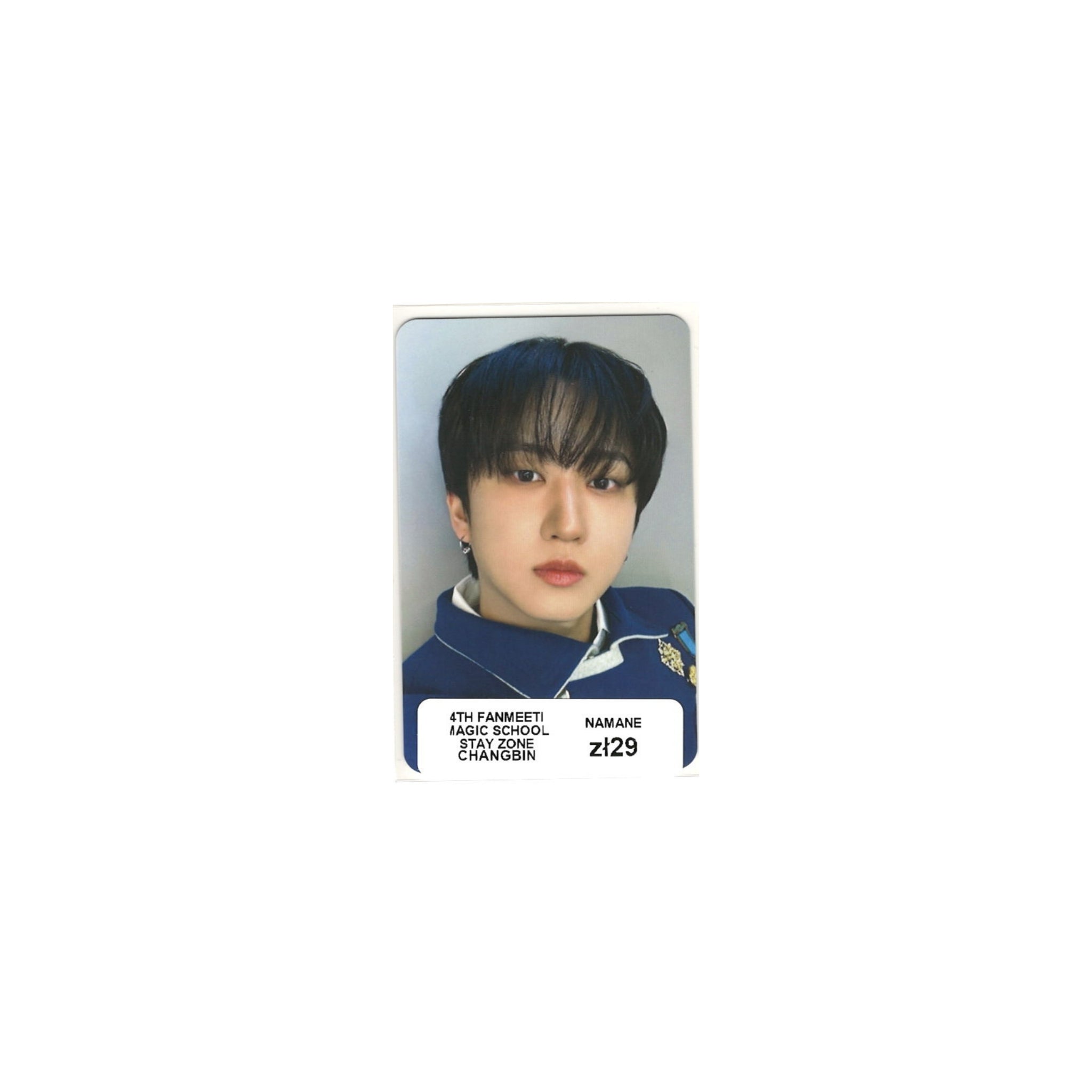 STRAY KIDS - 4TH FANMEETING MAGIC SCHOOL STAY ZONE (CHANGBIN)