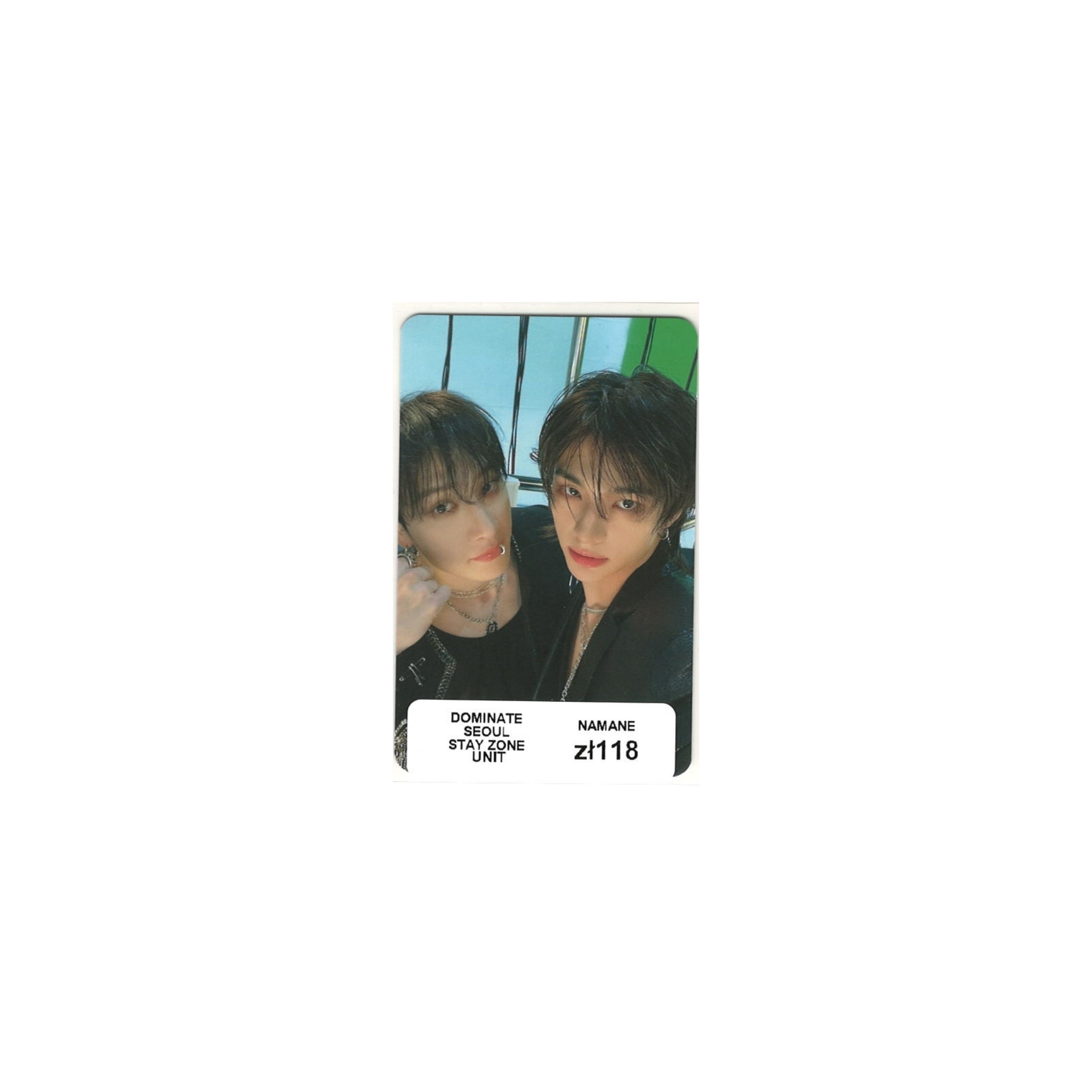 STRAY KIDS - DOMINATE SEOUL STAY ZONE UNIT (BANG CHAN AND HYUNJIN)
