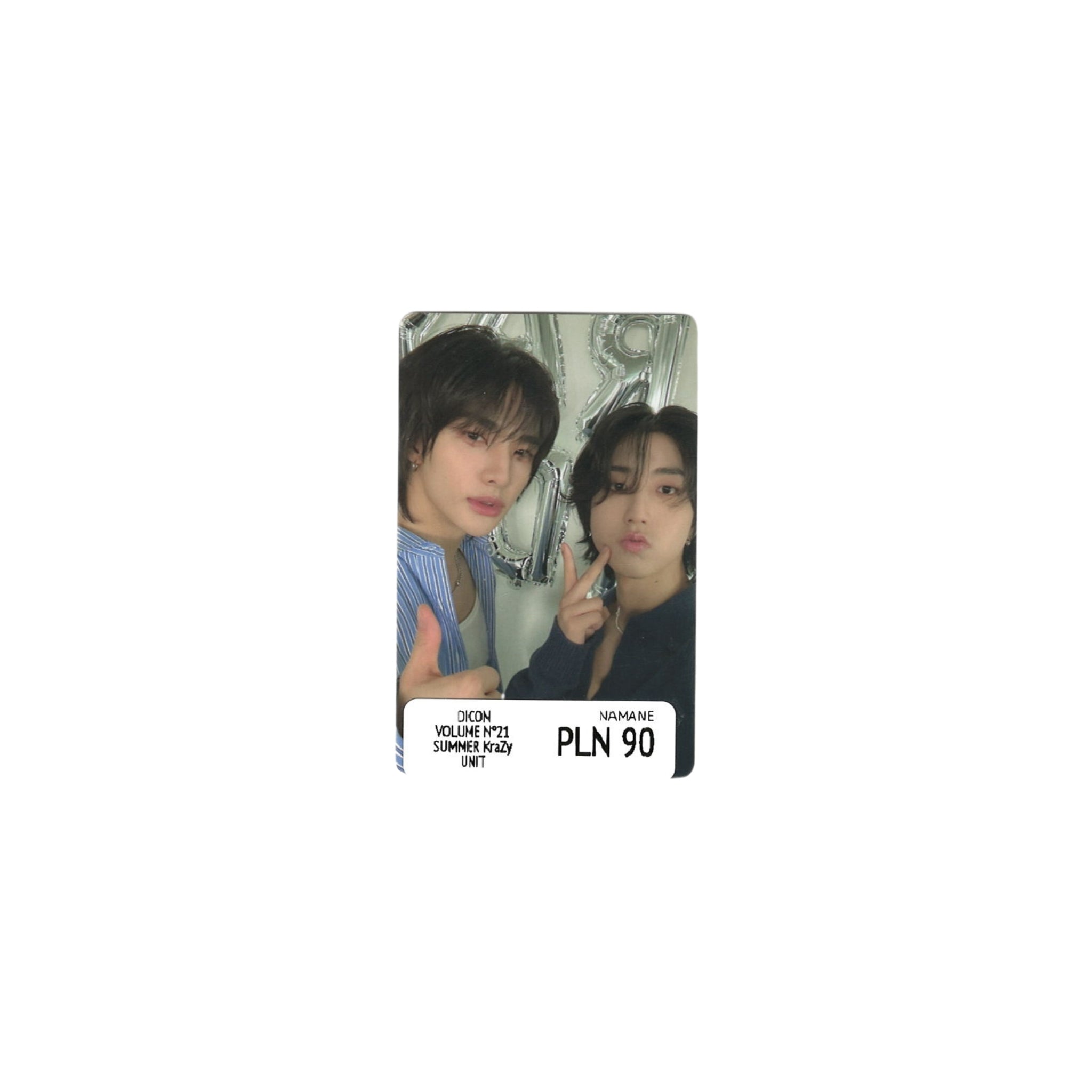 STRAY KIDS - DICON VOLUME N.21 SUMMER KRAZY UNIT (HAN AND HYUNJIN)