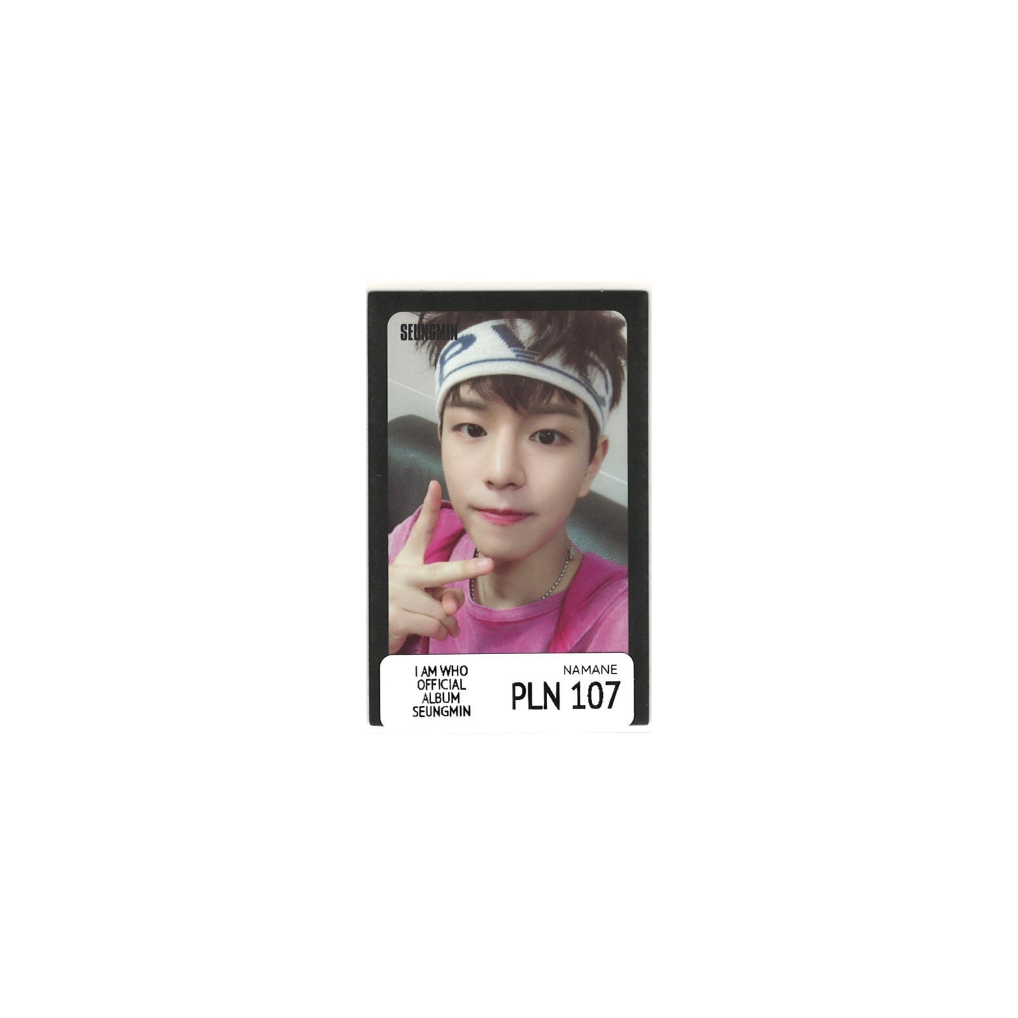 STRAY KIDS - I AM WHO OFFICIAL ALBUM (SEUNGMIN)
