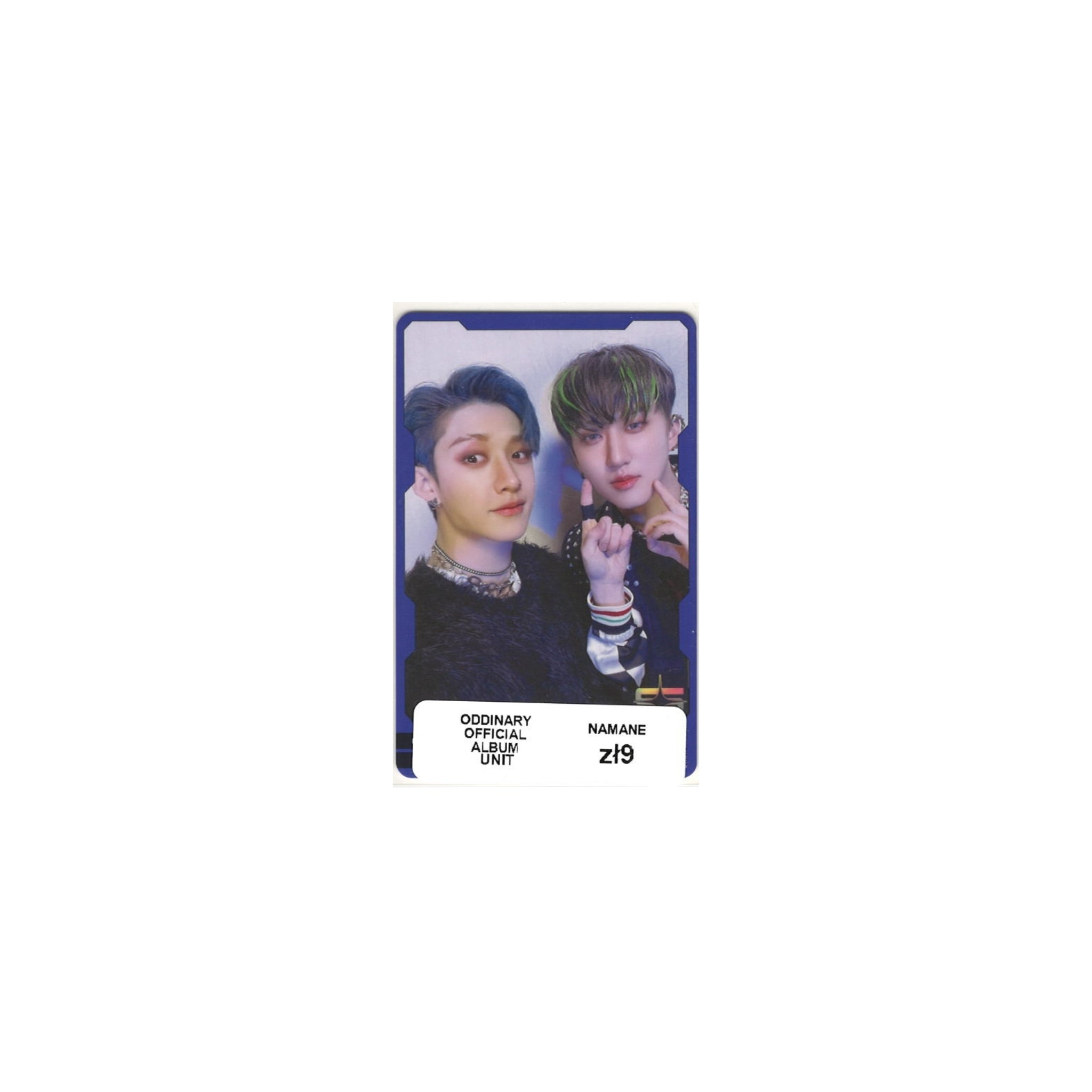 STRAY KIDS - ODDINARY OFFICIAL ALBUM UNIT (BANG CHAN AND LEE KNOW)