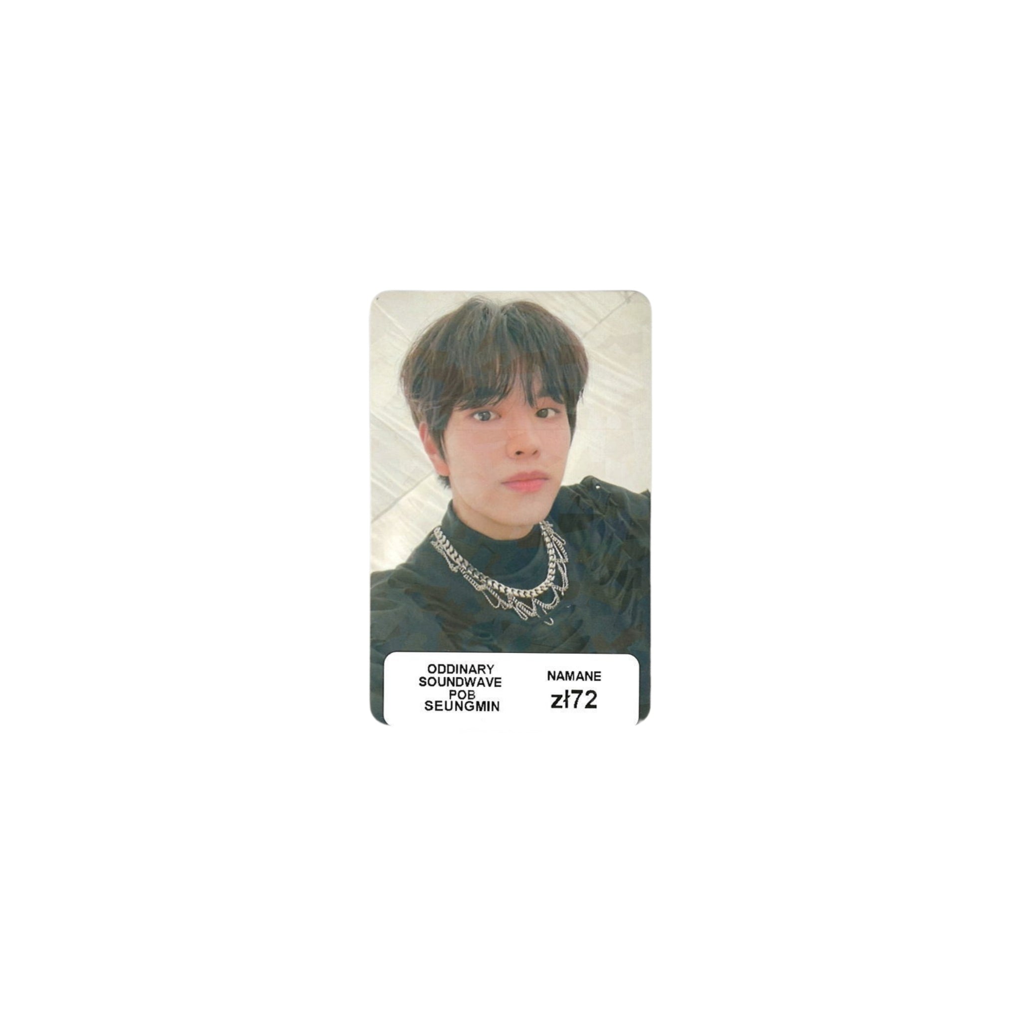 STRAY KIDS - ODDINARY SOUNDWAVE POB (SEUNGMIN)