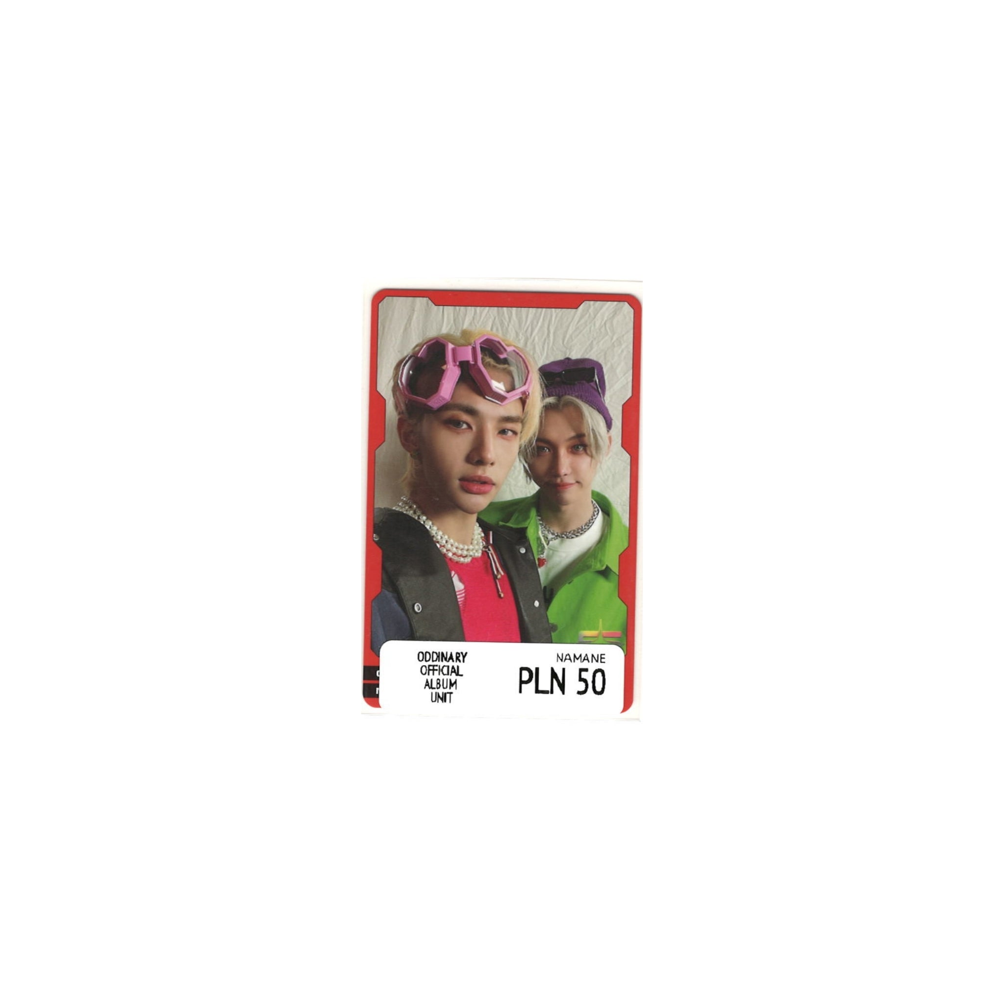 STRAY KIDS - ODDINARY OFFICIAL ALBUM UNIT (HYUNJIN AND FELIX)