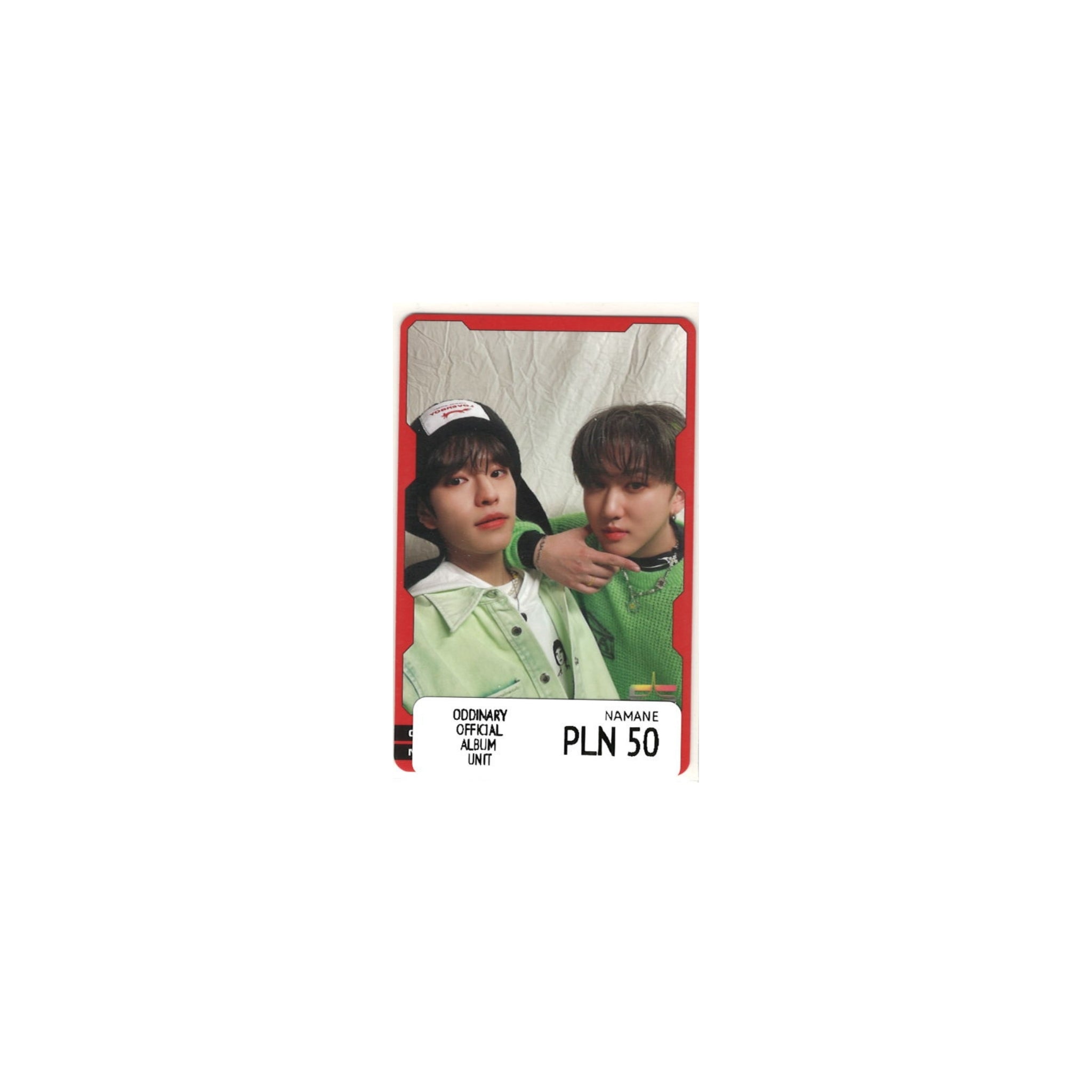STRAY KIDS - ODDINARY OFFICIAL ALBUM UNIT (SEUNGMIN AND CHANGBIN)