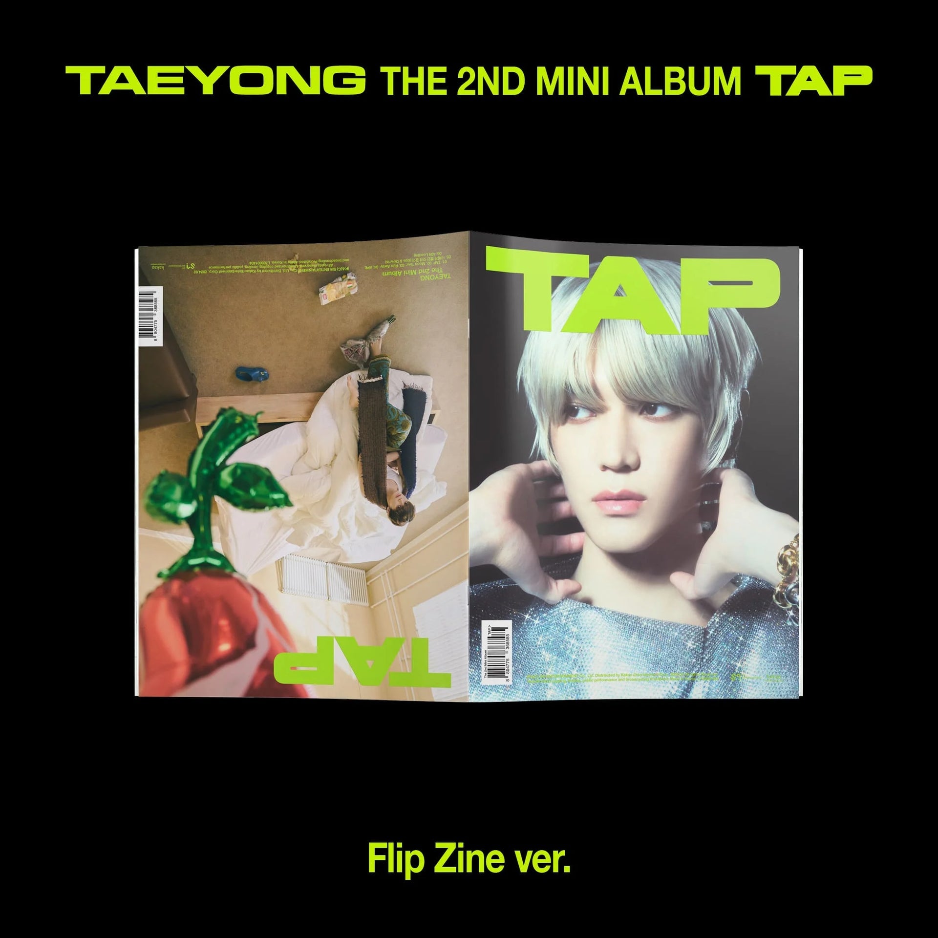 2ND MINI ALBUM [TAP] (Flip Zine Ver.)