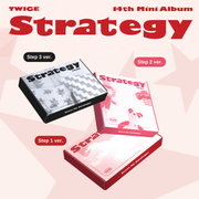 14th Mini Album [STRATEGY] (Step1 Ver. / Step2 Ver. / Step3 Ver.)