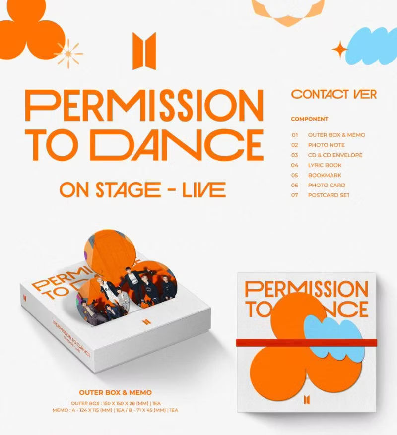 PERMISSION TO DANCE ON STAGE - LIVE