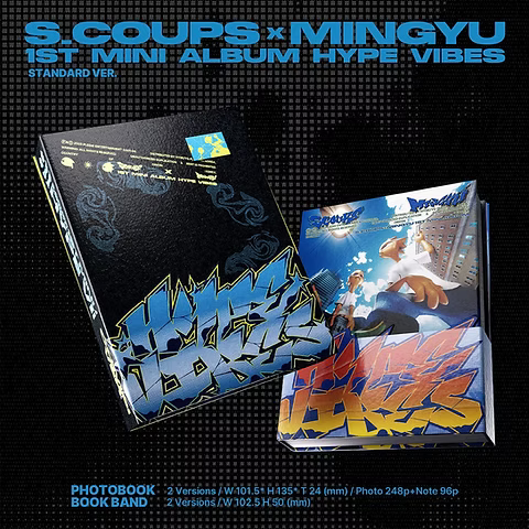 S.COUPS X MINGYU - 1ST MINI ALBUM [HYPE VIBES]