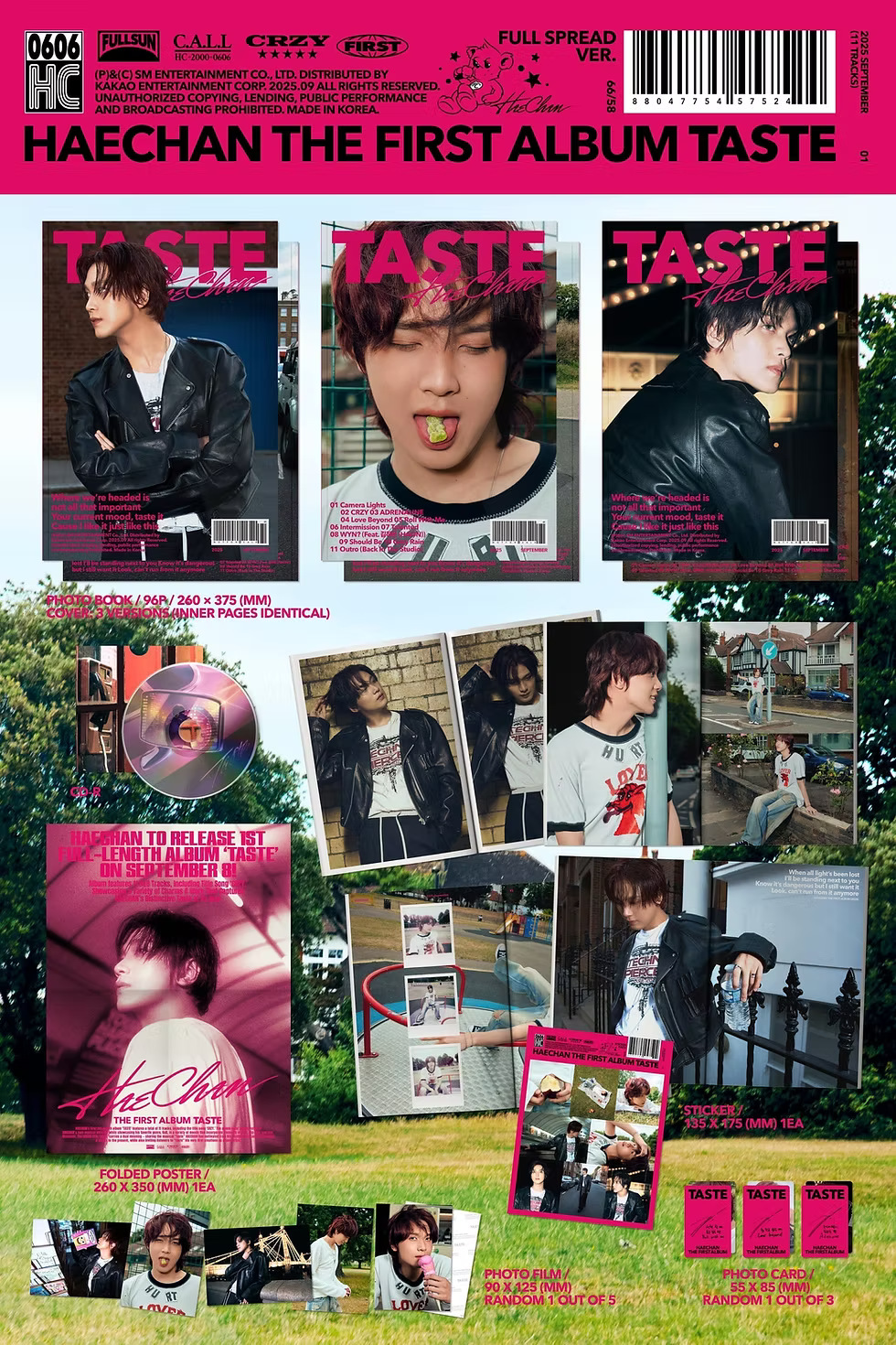 1st Full Album [TASTE] (FULL SPRD VER.)