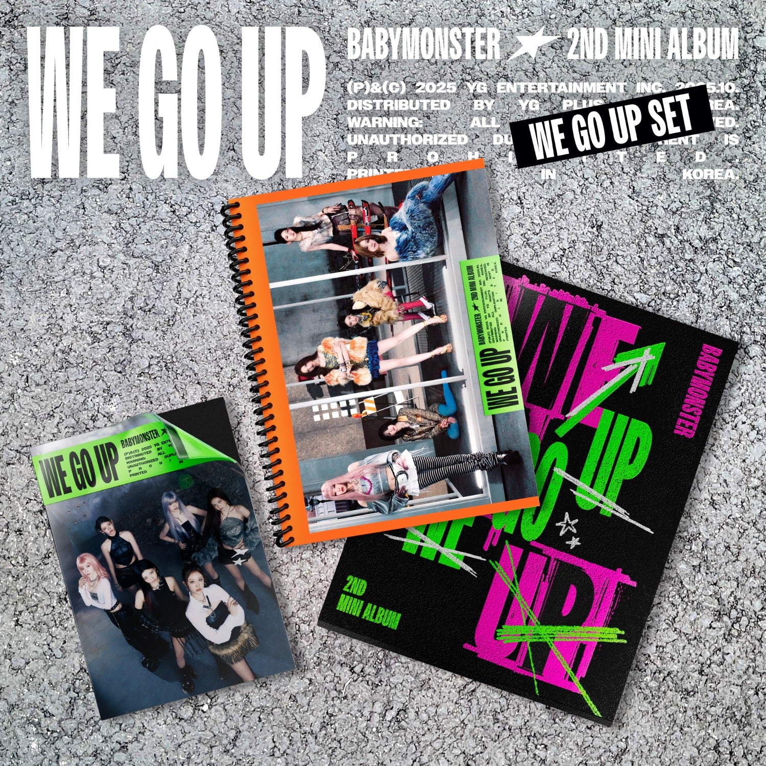 2nd MINI ALBUM [WE GO UP] (UP VER.)