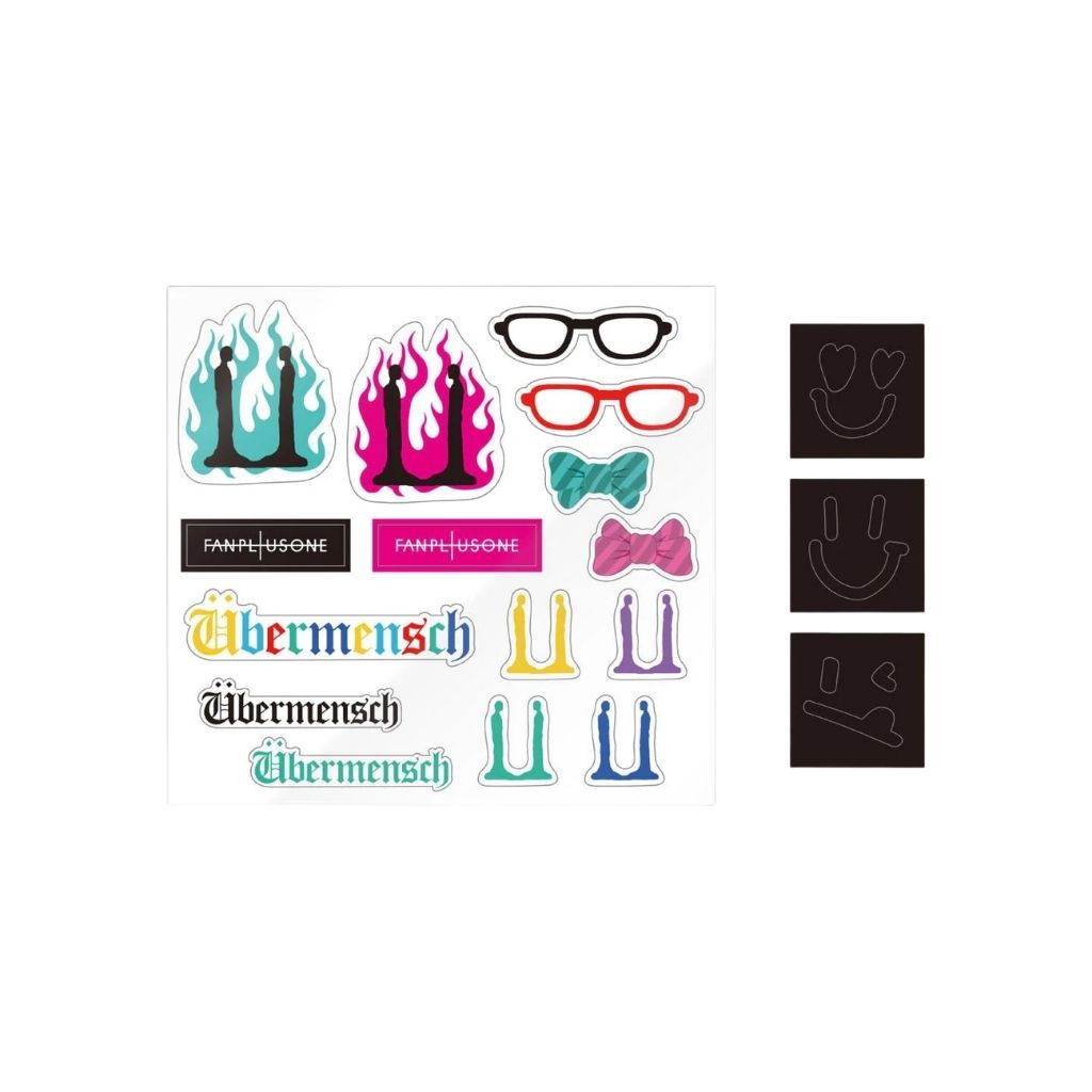 Light Stick Deco Sticker Set