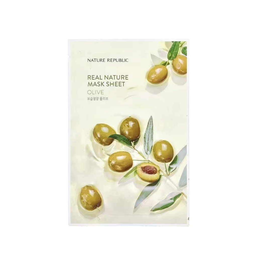 Real Nature Sheet Mask Olive