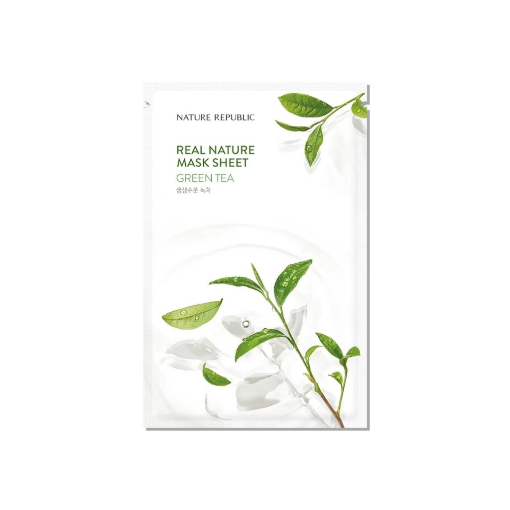 Real Nature Sheet Mask Green Tea