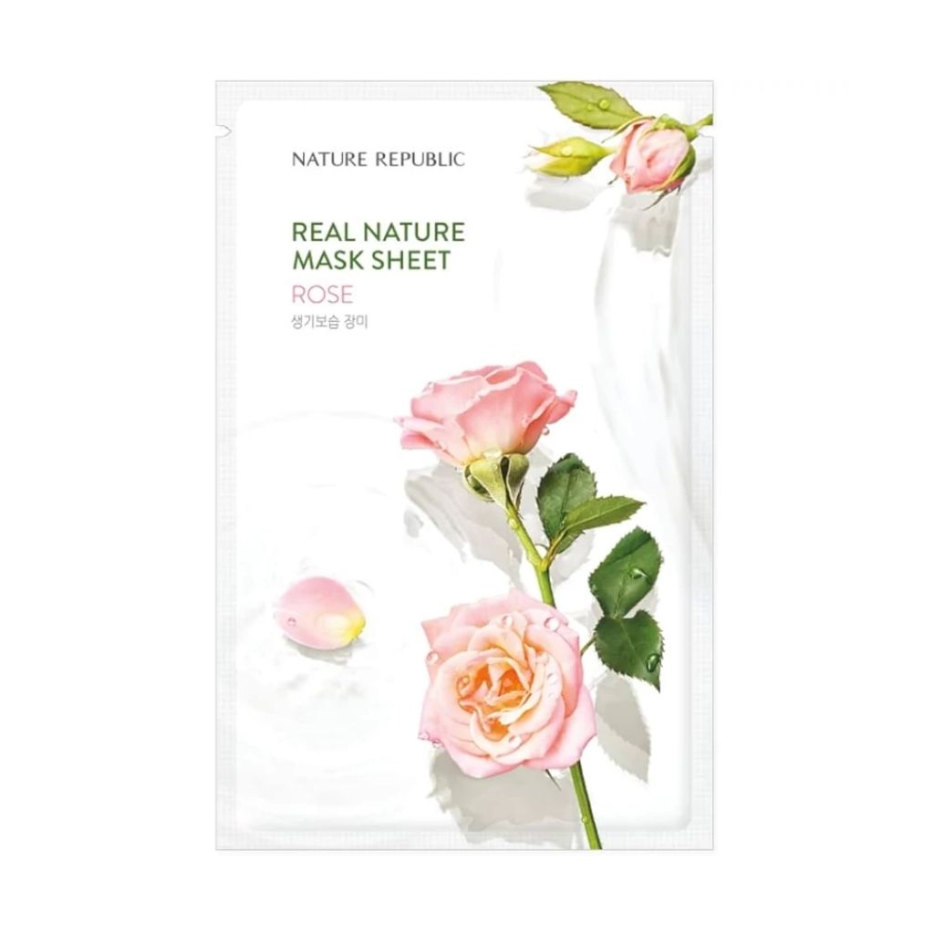 Real Nature Sheet Mask Rose